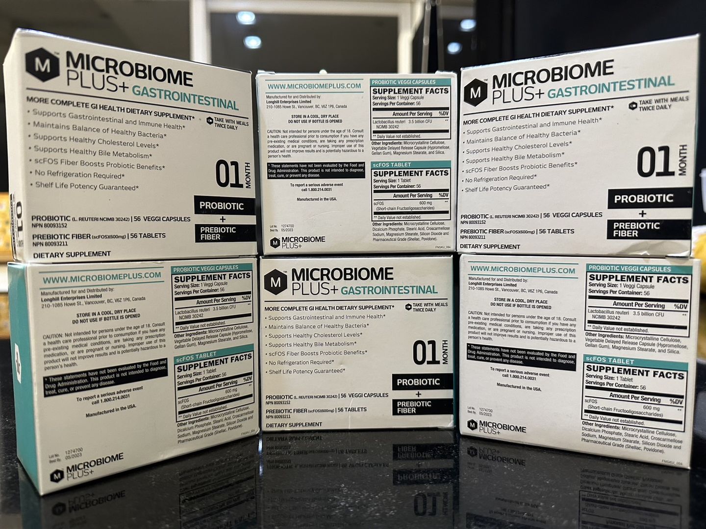 Customer photo review of Probiotic Prebiotic for Heart Health & Bloating | Microbiome Plus+