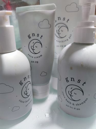 Customer photo review of Coco 全方位清爽護膚套裝 (濕疹修護霜+護膚乳霜+洗髮沐浴護膚露+蘆薈舒緩保濕凝膠)