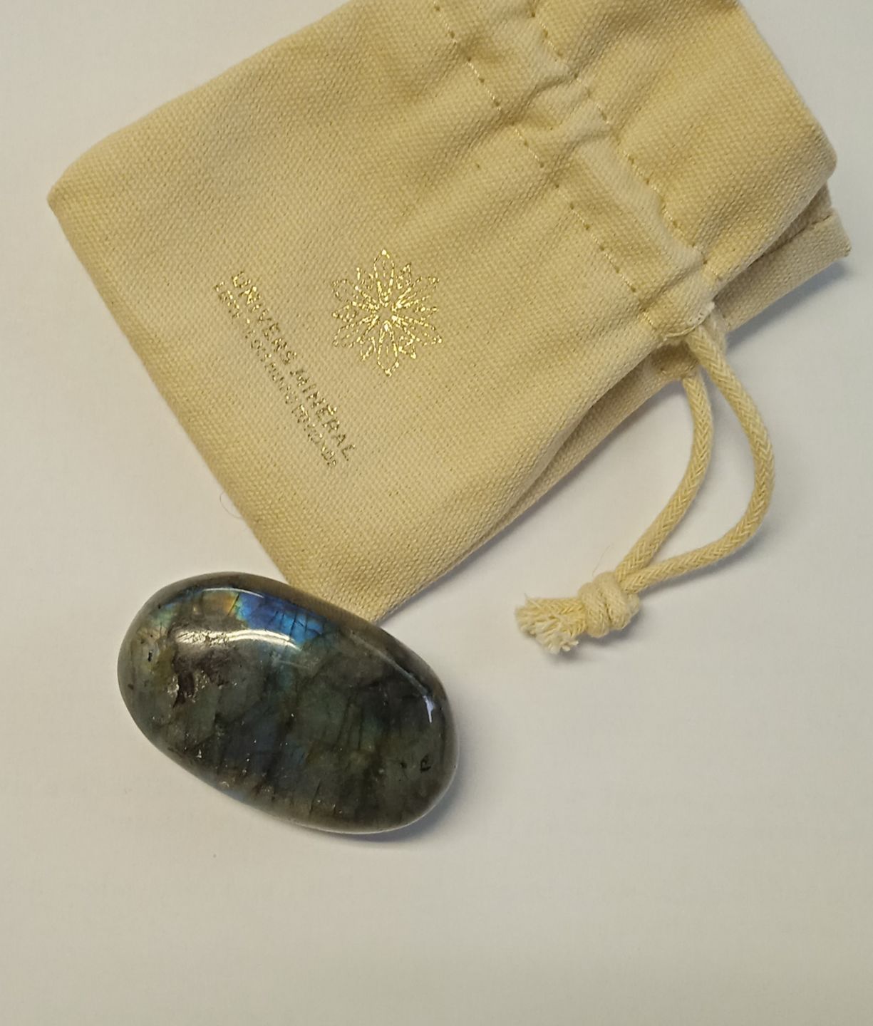Customer photo review of Mini-galet de Labradorite Bleue AAA