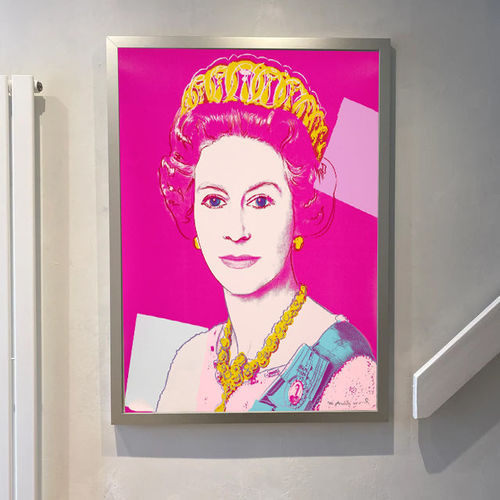 Customer review photo for Andy Warhol Painting #AW14