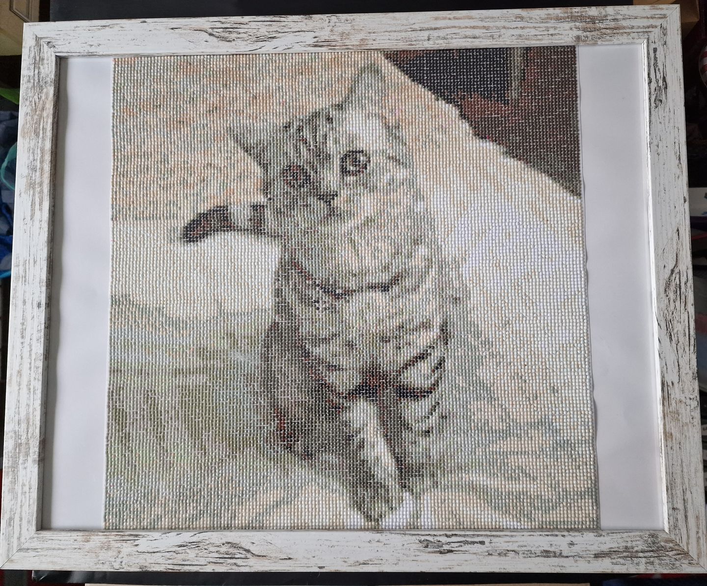 Customer photo review of Diamond Painting Personnalisé