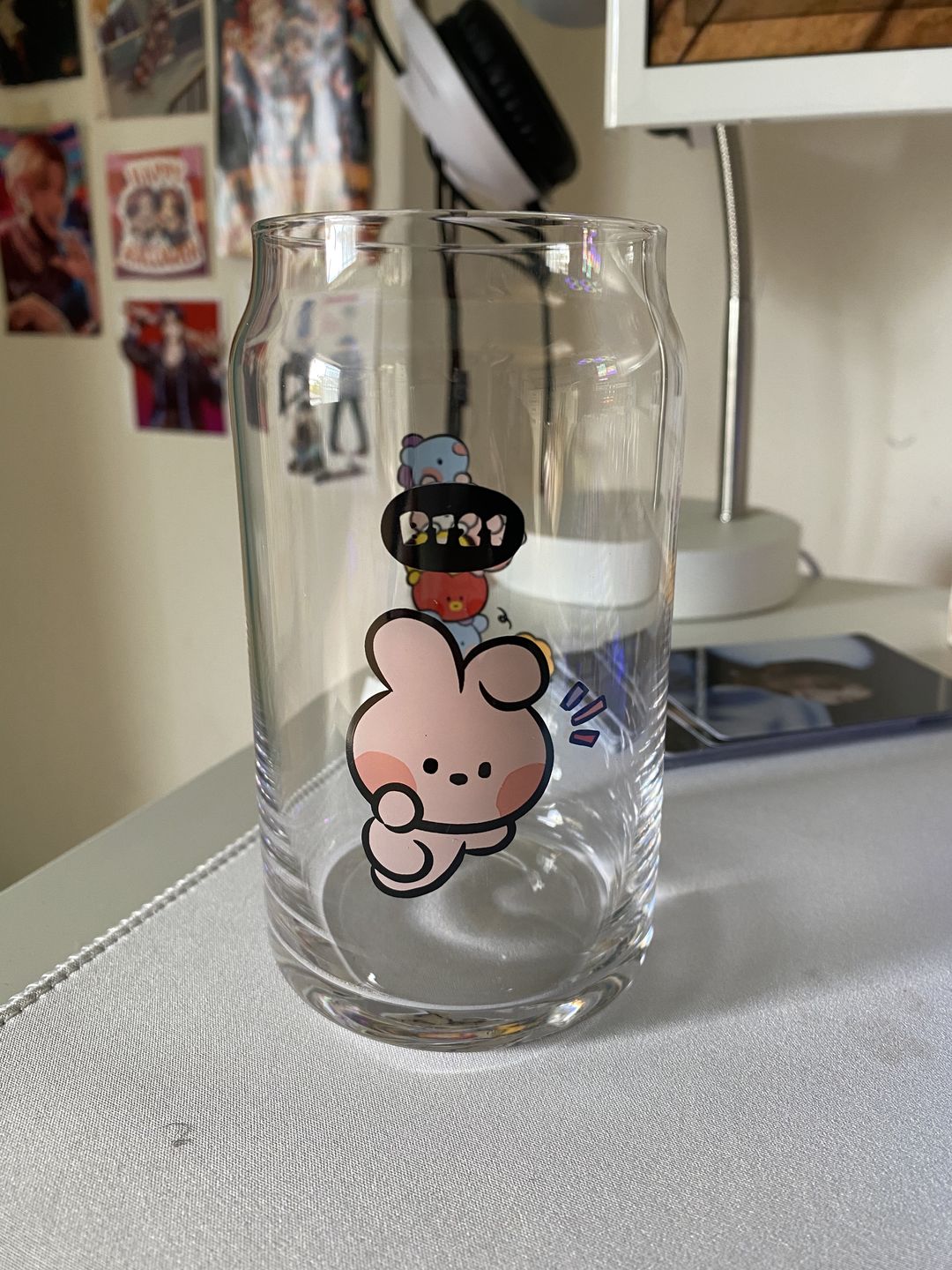 Customer photo review of BT21 MININI GLASS CUP