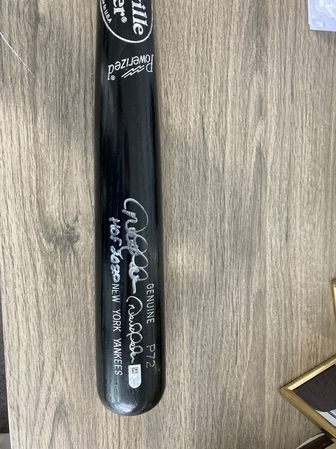 Customer photo review of Derek Jeter Autograph Signing