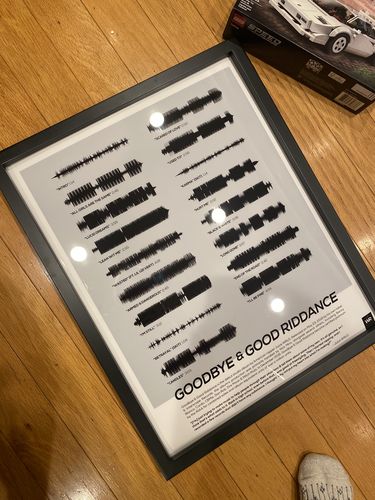 Customer photo review of "Goodbye & Good Riddance"