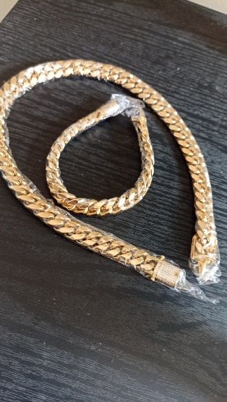 Customer photo review of 6-18mm Miami Cuban Necklace