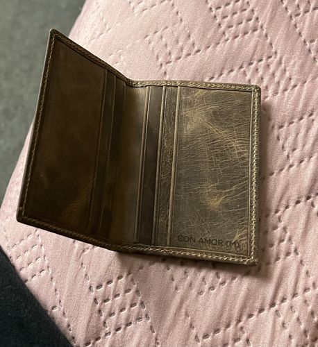 Customer photo review of Tarjetero Clásico