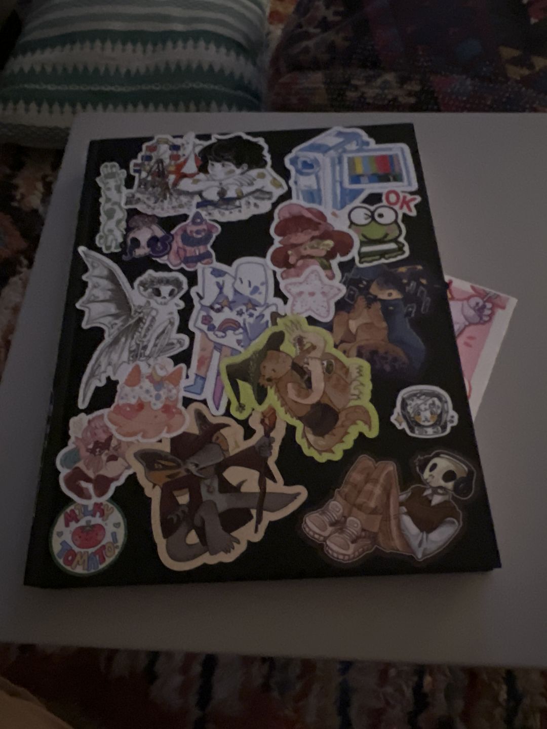 Customer photo review of Lizard Wizard Stickers!