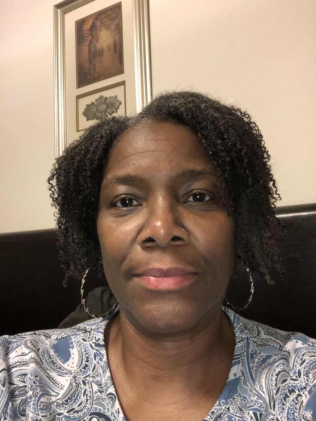 Customer photo review of Curly Hair Wash and Go System with Organic Jojoba Oil for Moisturizing Hair with Lavender Fragrance (Step 1 - 4)