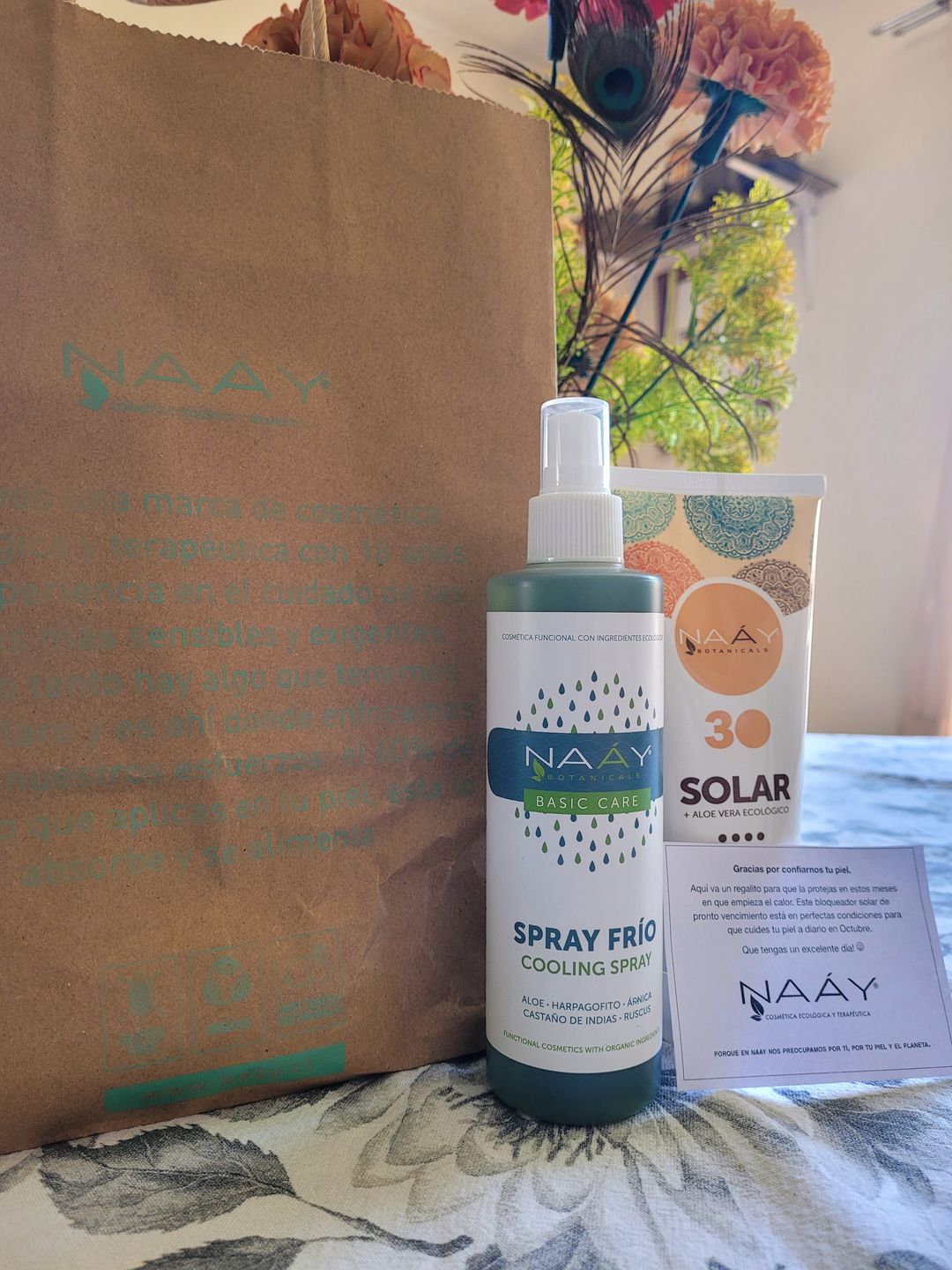 Customer photo review of Calming SPRAY Frío