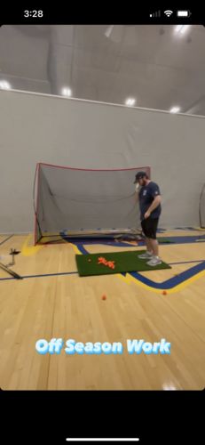 Customer photo review of TeeStrike Pro Golf Mat 3'x5'