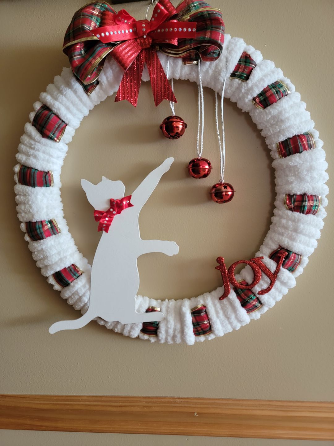 Customer photo review of Unfinished Wood Playing Cat Shape - Craft - up to 36"