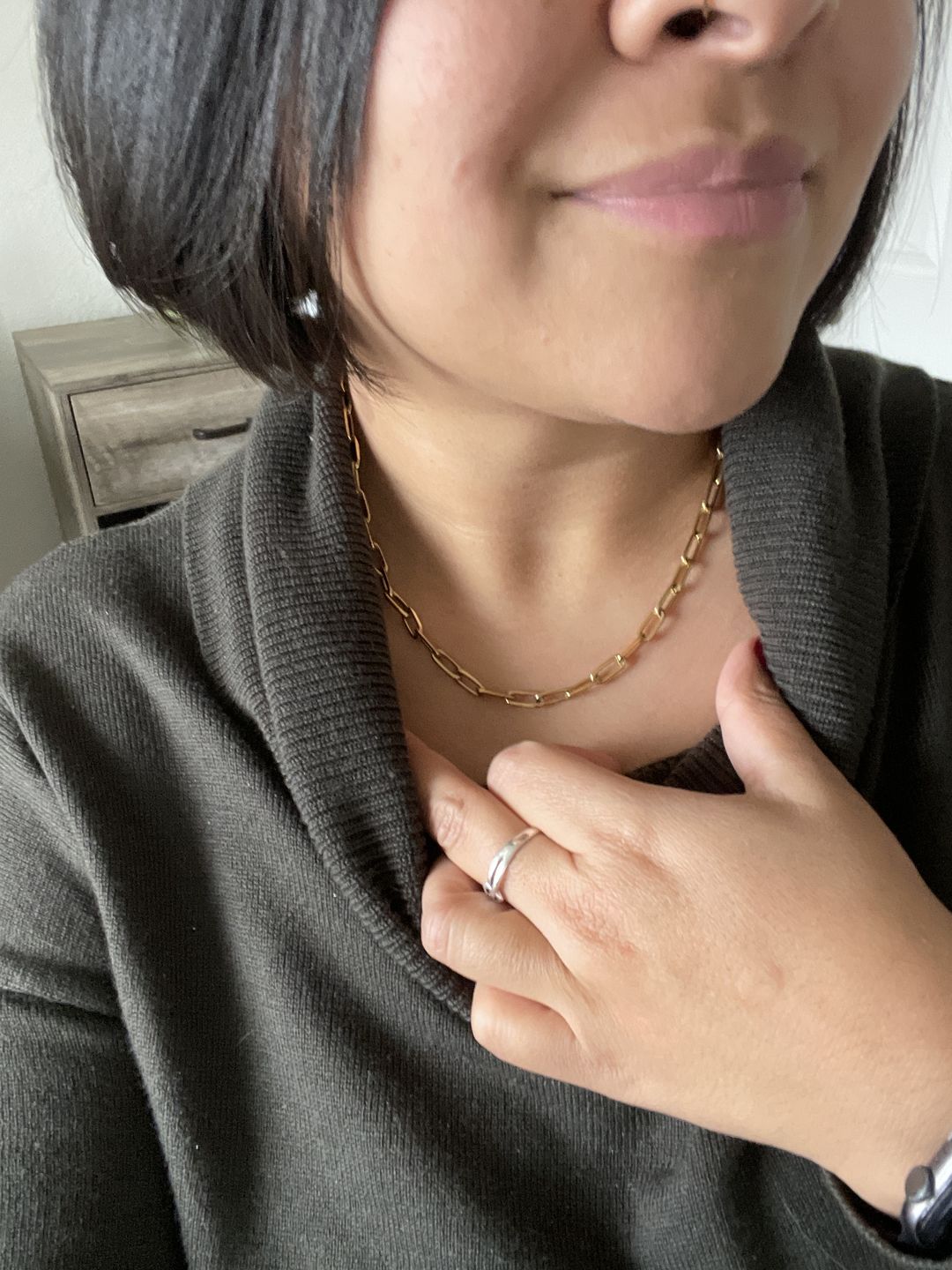 Customer photo review of 5mm Paper Clip Chain