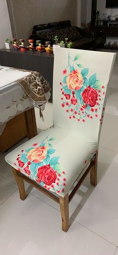 Customer photo review of Magic Universal Chair Cover