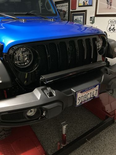 Customer photo review of Aerolidz Light Bar Cover - 30" - Smoked - Single Row