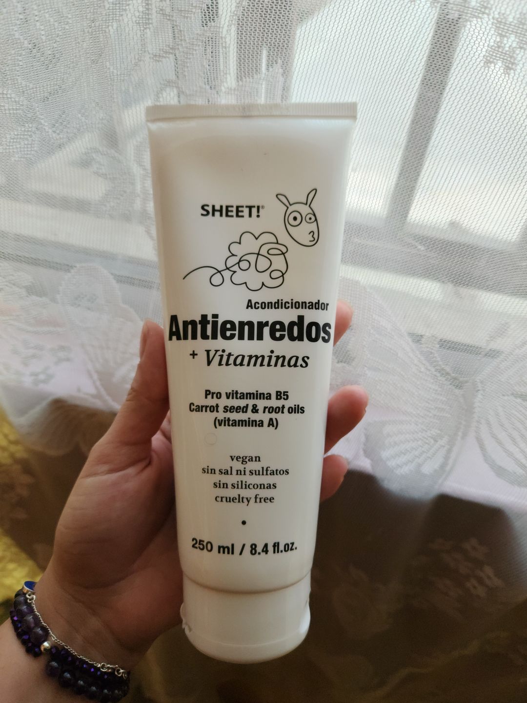Customer photo review of Acondicionador con Vitaminas