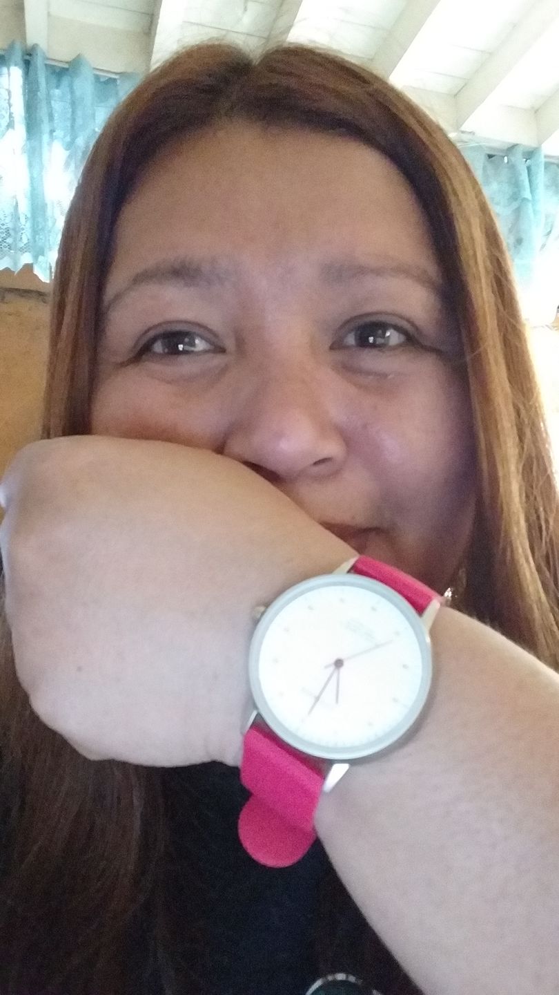 Customer photo review of Life Saver Watch 4.0 – Pink