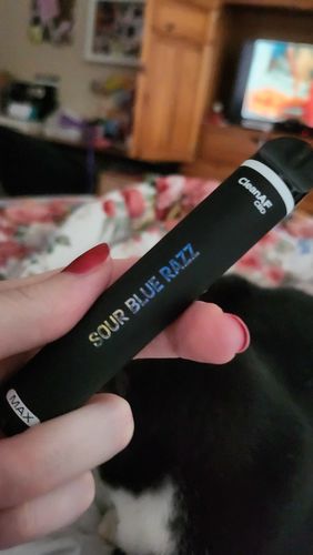 Customer photo review of 500mg CBD Disposable Vape Pen | CleanAF MAX