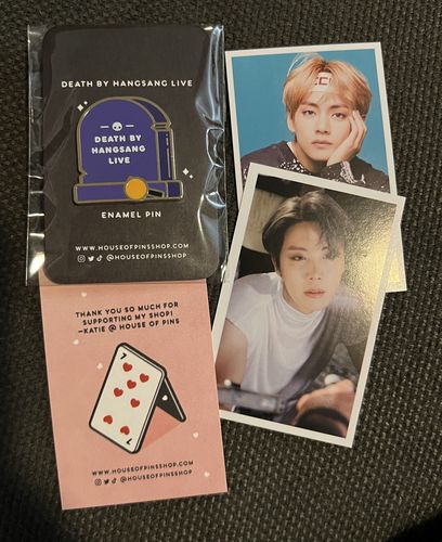 Customer photo review of [PREORDER] Death by Hangsang Live Pin