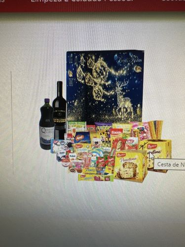 Customer photo review of Cesta de Natal Esmeralda