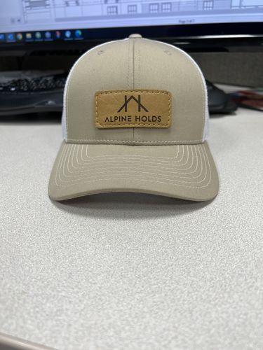 Customer photo review of Richardson 112 Custom Leather Patch Hat