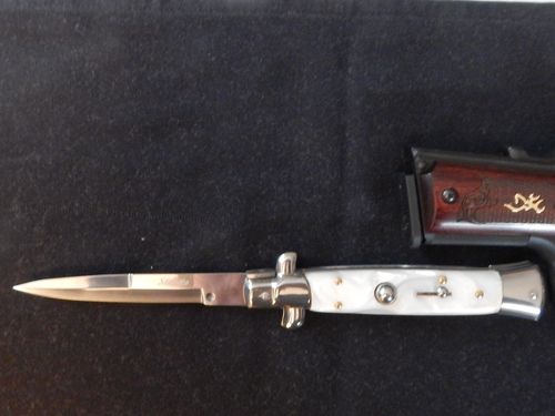Customer photo review of Classic Gentleman Italian Stiletto OTF