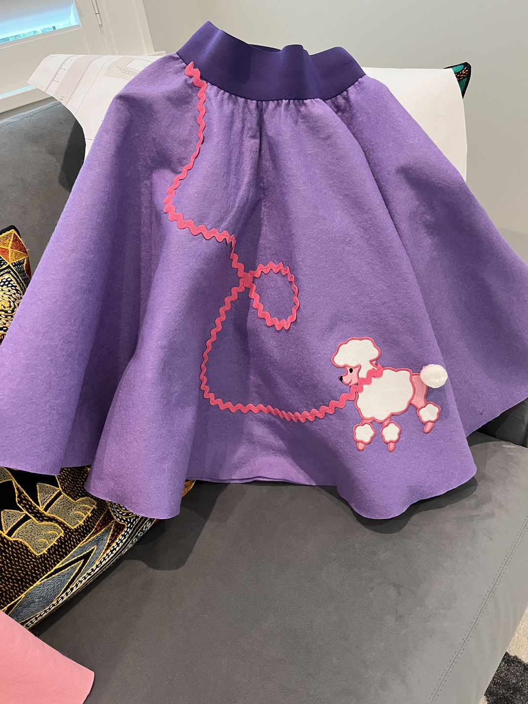 Customer photo review of Premium Wool Blend Craft Felt By Yard