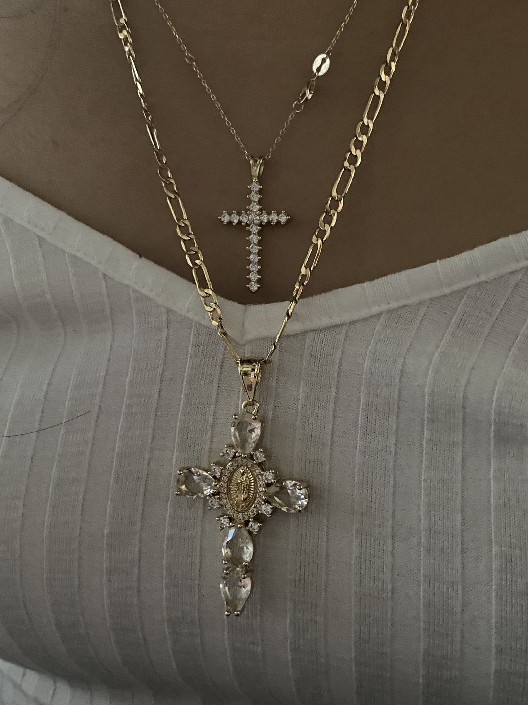 Customer photo review of Virgen Mary Cross