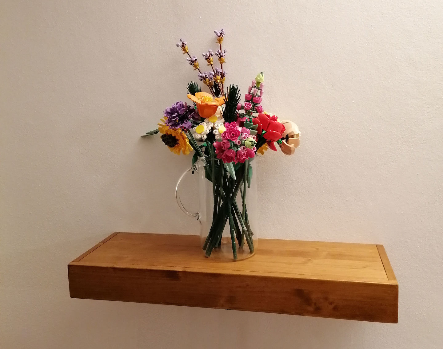 Customer photo review of Mensola - VENERE - Profondità 15-20-25 cm. Noce Chiaro