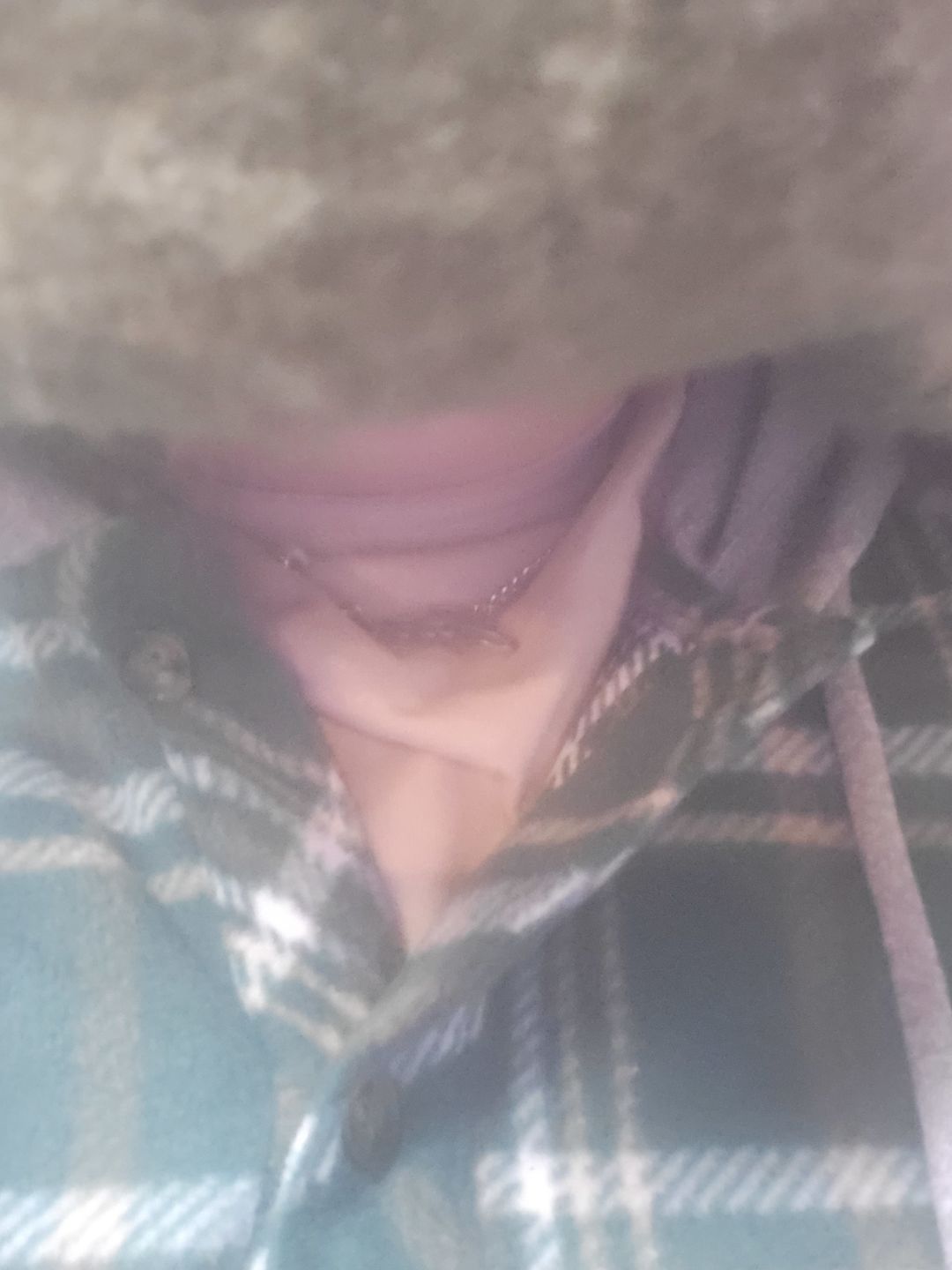 Customer photo review of Script Name Necklace