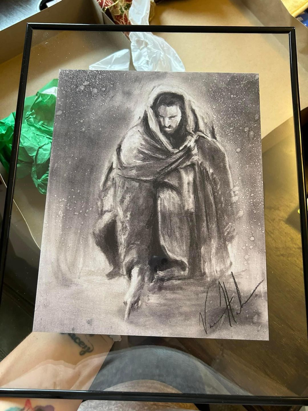Customer photo review of Writing in the Sand (Sketch)