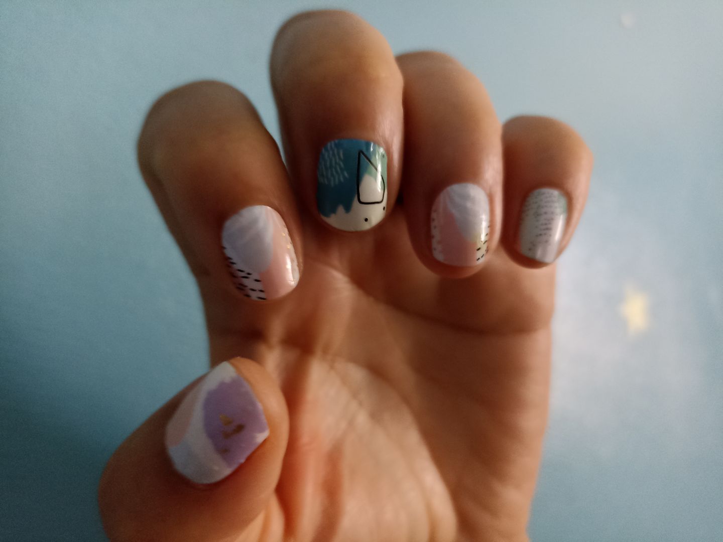 Customer photo review of Tropical Nail