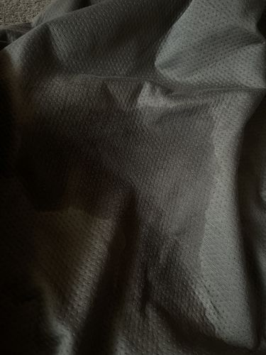 Customer photo review of Waterproof Splash Blanket™️ - Charcoal Summer Blanket