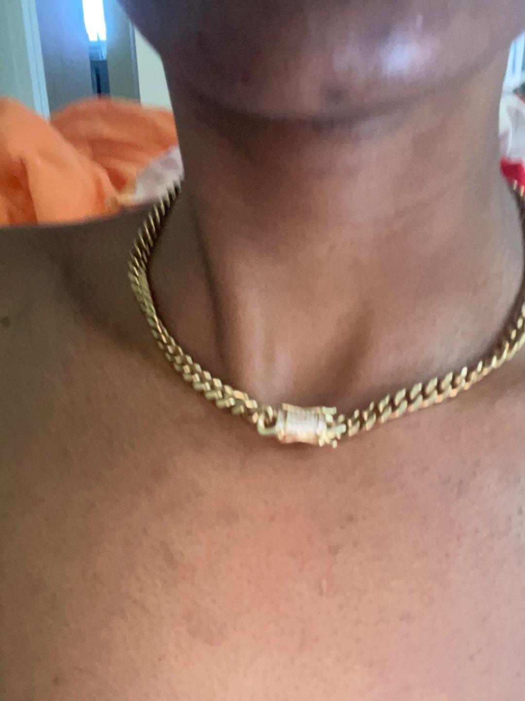 Customer photo review of 6-18mm Miami Cuban Necklace