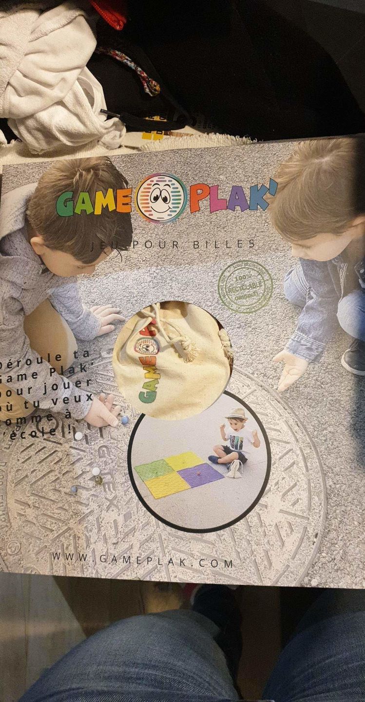 Customer photo review of Game Plak' Eclair Orange ATTENTION BIENTÔT EN RUPTURE !