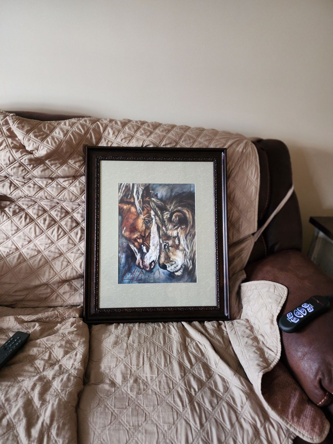 Customer photo review of Courage & Strength