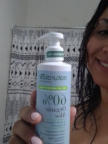 Customer photo review of Gel de Limpieza Facial Piel Mixta a Grasa Naturaloe