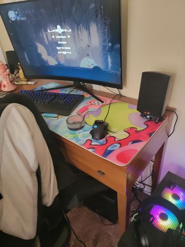 Customer photo review of Spongebob P1 - BFF Mousepad XL