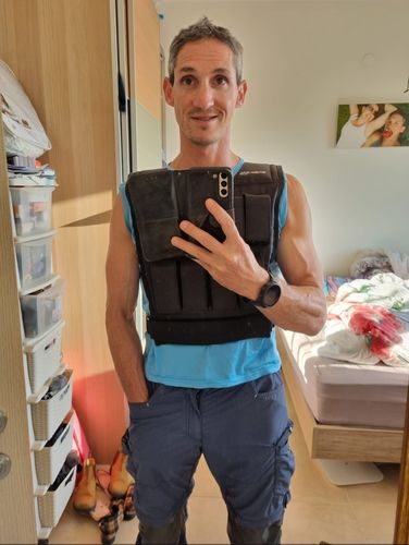 Customer photo review of ווסט משקולות 20 ק"ג