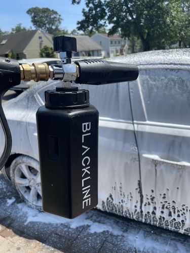 Customer photo review of Blackline Ballistic Extreme Foaming Shampoo