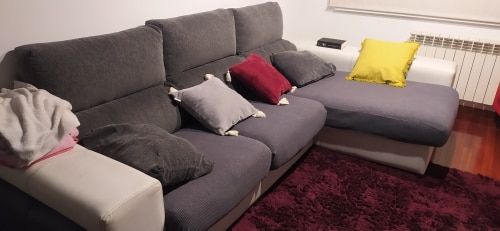 Customer photo review of 「🎉CHRISTMAS SALE 40% OFF」High Stretch Anti- Slip Spandex Universal Sofa Cover