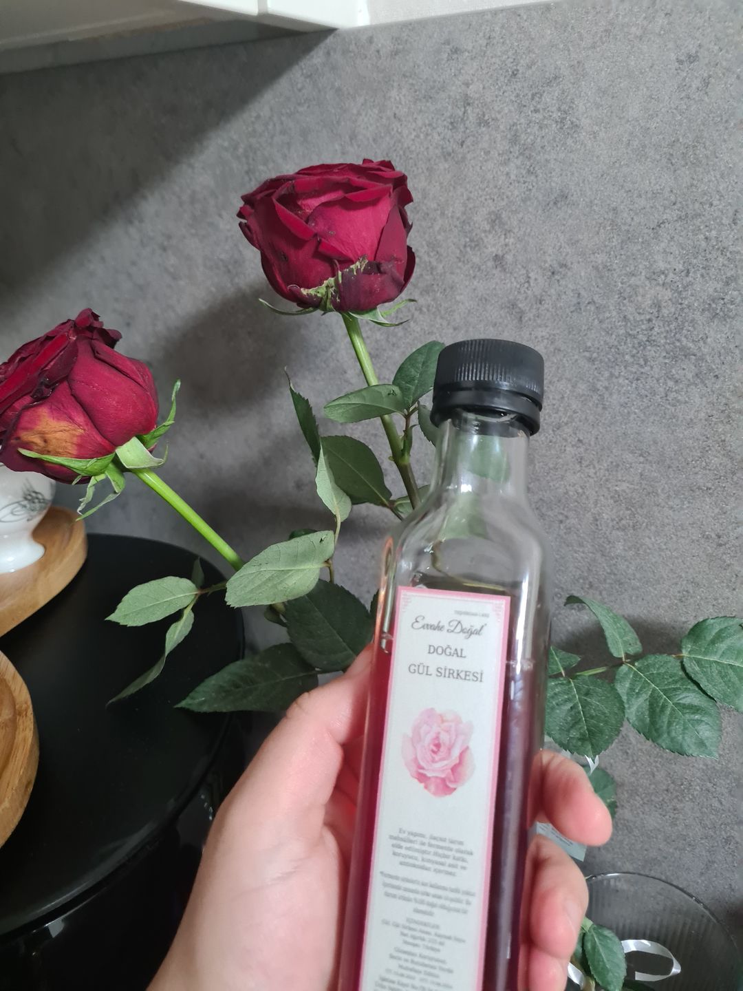 Customer photo review of Gül sirkesi