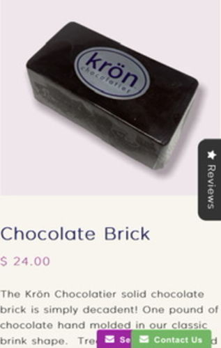 Customer photo review of Foiled chocolate stars