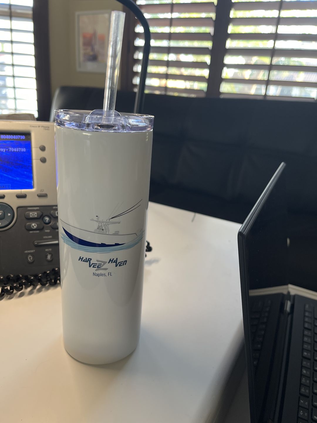Customer photo review of Custom Skinny Tumblers