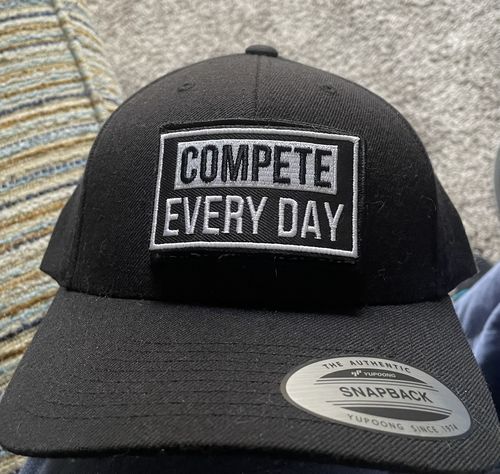 Customer photo review of COMPETE (Velcro Patch)