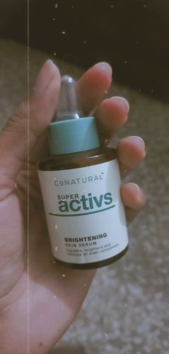 Customer photo review of Brightening - Super Activs Skin Serum