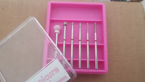 Customer photo review of Manicure Bit Set Fantasy Nails