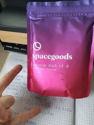 Customer photo review of rainbow dust