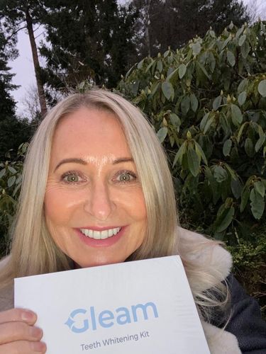 Customer photo review of Teeth Whitening Kit