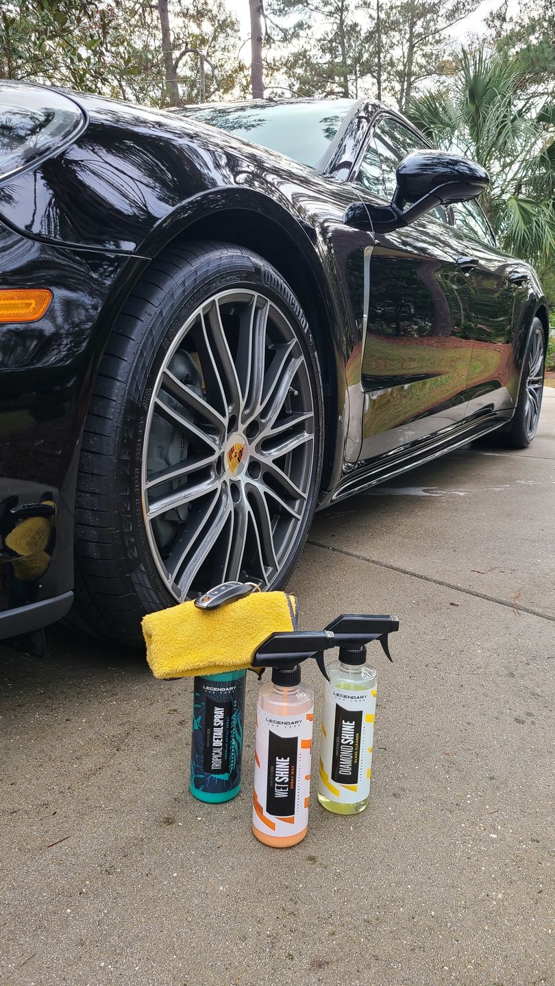 Customer photo review of Wet Shine Spray Wax