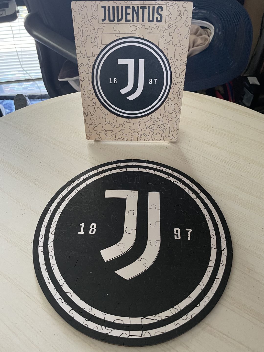 Customer photo review of Juventus FC® Logo - Official Wooden Puzzle